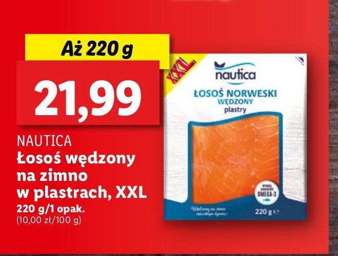 Łosoś norweski wędzony Nautica schwartz promocja