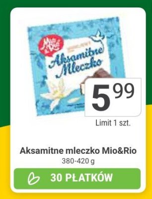 Aksamitne Mleczko  promocja w Stokrotka