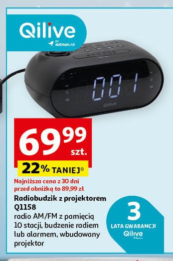 Radiobudzik q1158 Qlive promocja