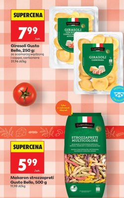 Makaron strozzapreti Gusto Bello promocja w Biedronka