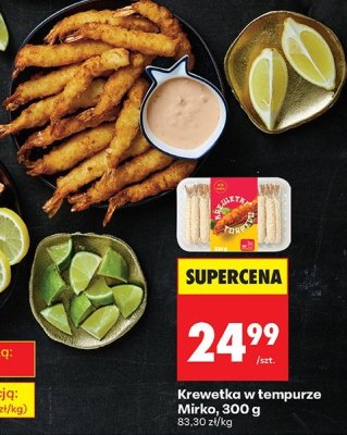 Krewetka w tempurze Mirko promocja w Biedronka