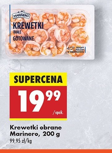 Krewetki ca艂e gotowane Marinero promocja