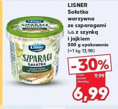 Sa艂atka grillowa ze szparagami Lisner promocja