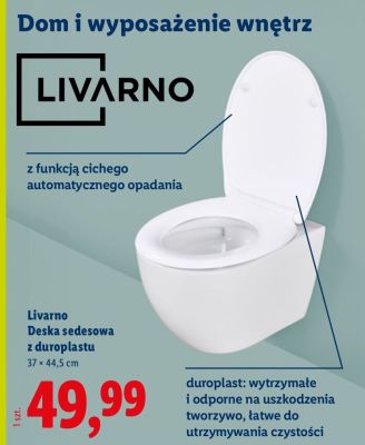 Deska sedesowa z duroplastu 37x44,5 cm promocja w Lidl