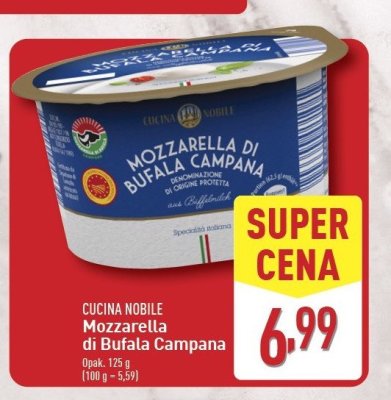 Mozzarella di bufala Cucina nobile promocja