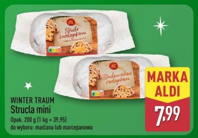 Strucla mini maślana promocja w Aldi