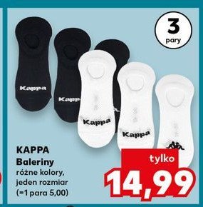 Stopki baleriny Kappa promocja