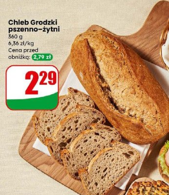 Chleb Grodzki pszenno-żytni promocja w Dino
