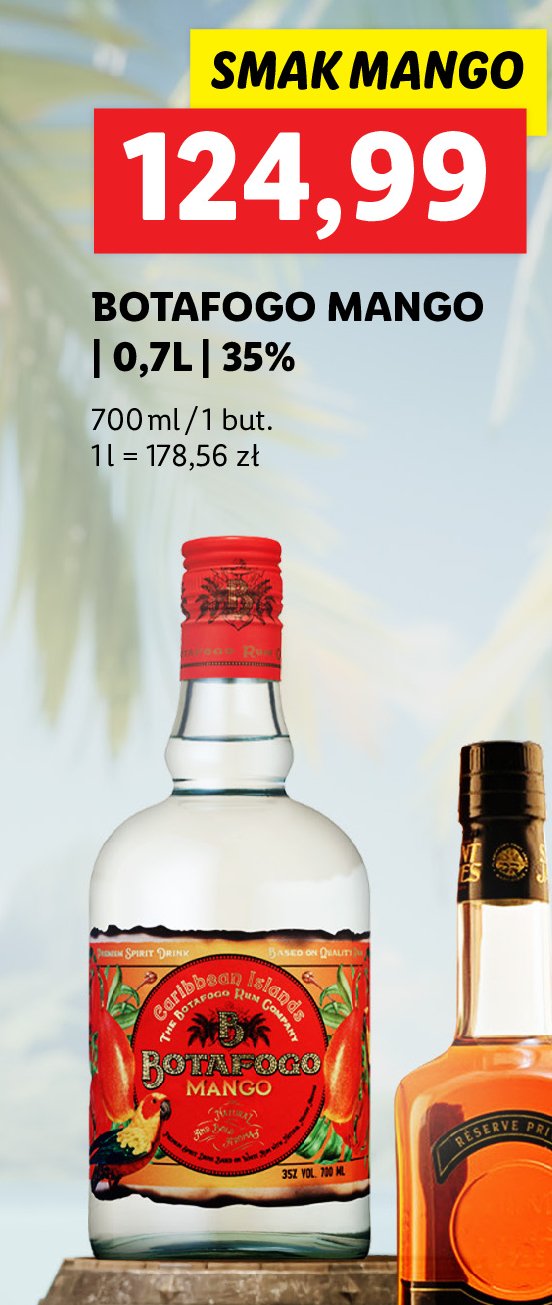 Rum Botafogo mango promocja