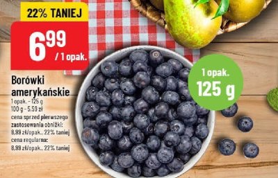 Bor贸wki ameryka艅skie Ryneczek lidla promocja w POLOmarket