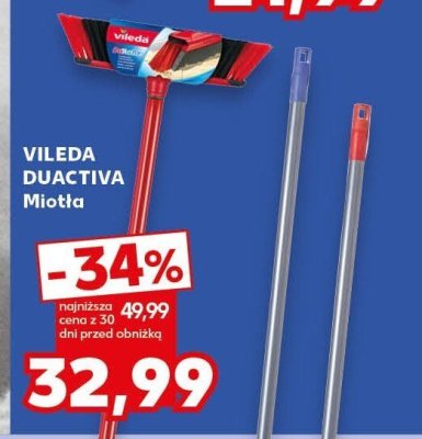 Miotła promocja w Kaufland