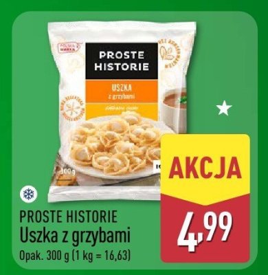 Uszka z grzybami promocja w Aldi