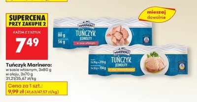 Tuńczyk w sosie własnym 3-pak promocja w Biedronka