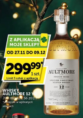 Whisky Aultmore 12 YO promocja w ABC