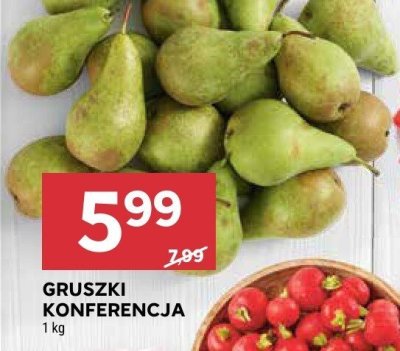 Gruszki promocja w Stokrotka