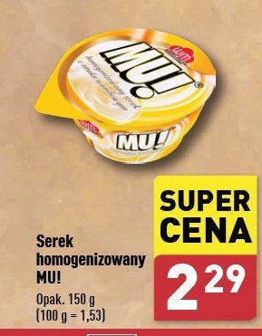 Serek wanilia Mu! promocja