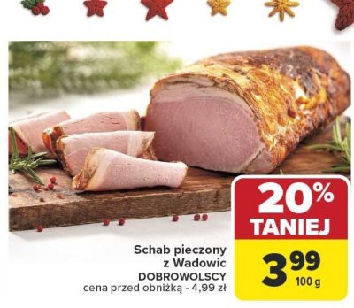 Schab pieczony z Wadowic Dobrowolscy promocja w Carrefour