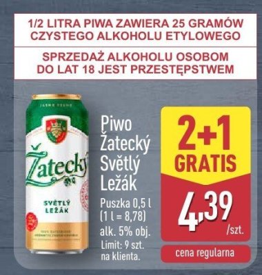 Piwo promocja w Aldi