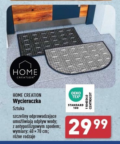 Wycieraczka 40 x 70 cm Home creation promocja