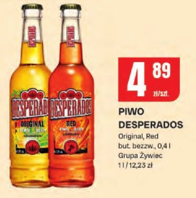 Piwo Desperados promocja w Chorten