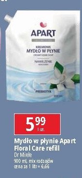 Mydło w płynie jaśmin zapas Apart natural promocja