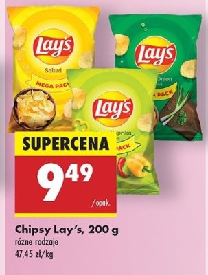 Chipsy zielona cebulka Lay's Frito lay lay's promocja