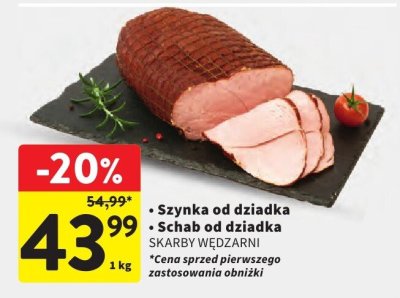 Schab od dziadka SKARBY WĘDŹARNI promocja w Intermarche