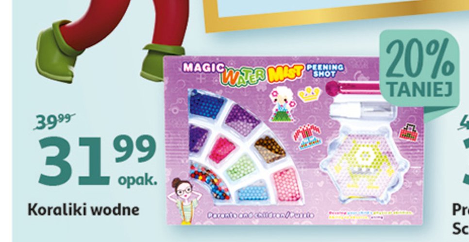 Koraliki wodne promocja