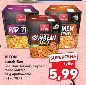 Danie ramen teriyaki Vifon promocja w Kaufland