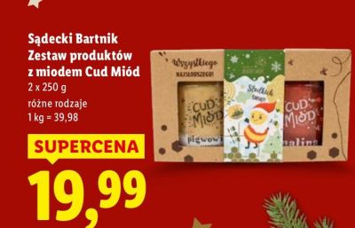 Zestaw miodów Cud Miód promocja w Lidl