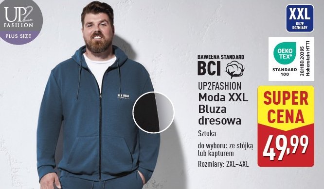 Bluza męska rozm. 2xl-4xl Up2fashion promocja