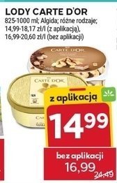 Lody CARTE D'OR promocja w Stokrotka
