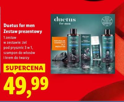 Zestaw prezentowy for men promocja w Lidl