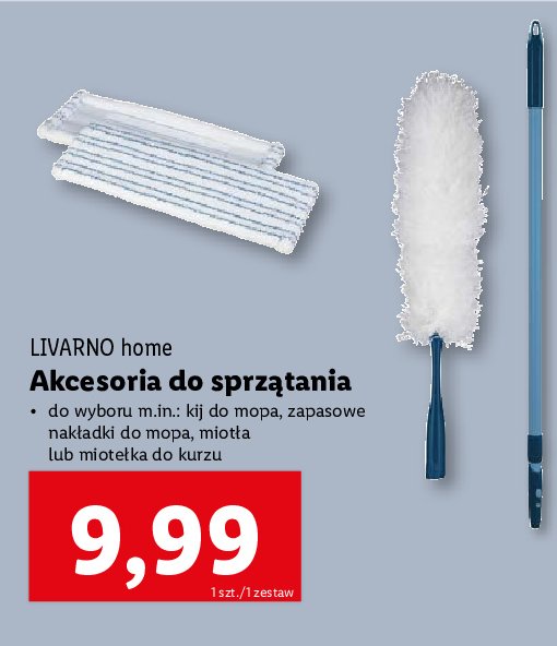 Kij do mopa LIVARNO HOME promocja w Lidl