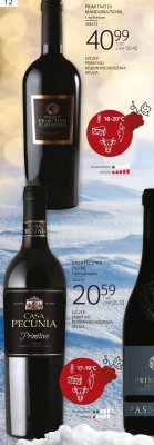 Wino czerwone PRIMITIVO DI MANDURIA promocja w Selgros