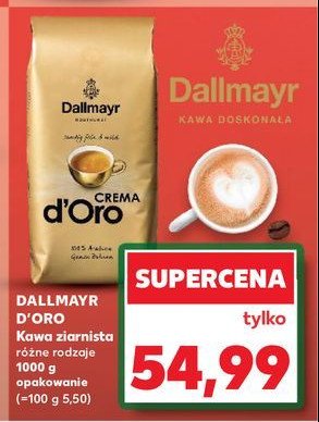 Kawa Dallmayr crema d'oro promocja w Kaufland