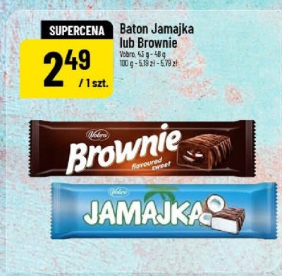 Baton Jamajka lub Brownie promocja w POLOmarket