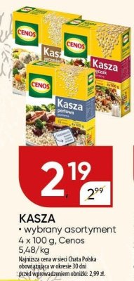 Kasza wybrany asortyment promocja w Chata Polska