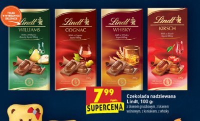 Czekolada cognac Lindt promocja
