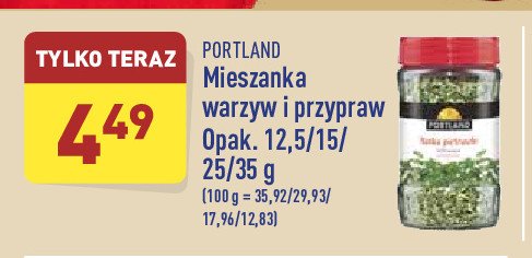 Natka pietruszki liofilizowana Portland promocja
