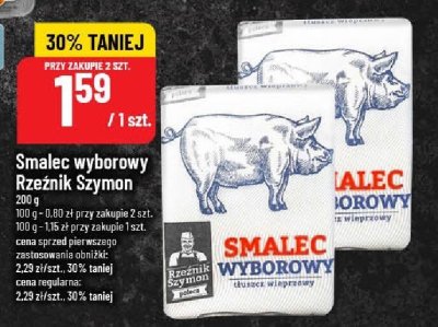 Smalec wyborowy Rzeźnik Szymon promocja w POLOmarket