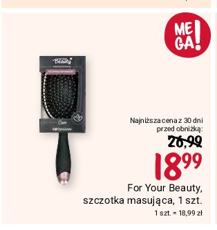 Szczotka masująca For your beauty promocja