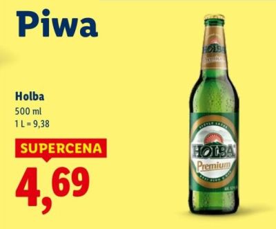 Piwo Holba promocja w Lidl