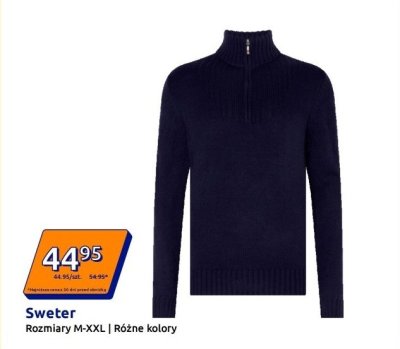 Sweter męski promocja w Action
