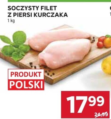 Soczysty filet z piersi kurczaka promocja w Stokrotka