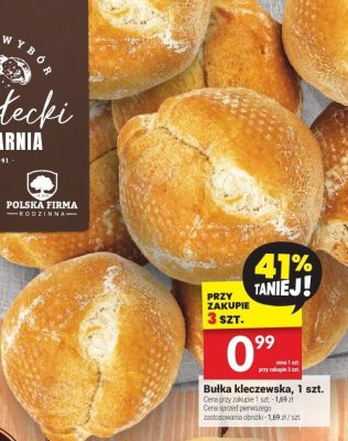 Bułka kleczewska, 1 szt. promocja w Twój Market