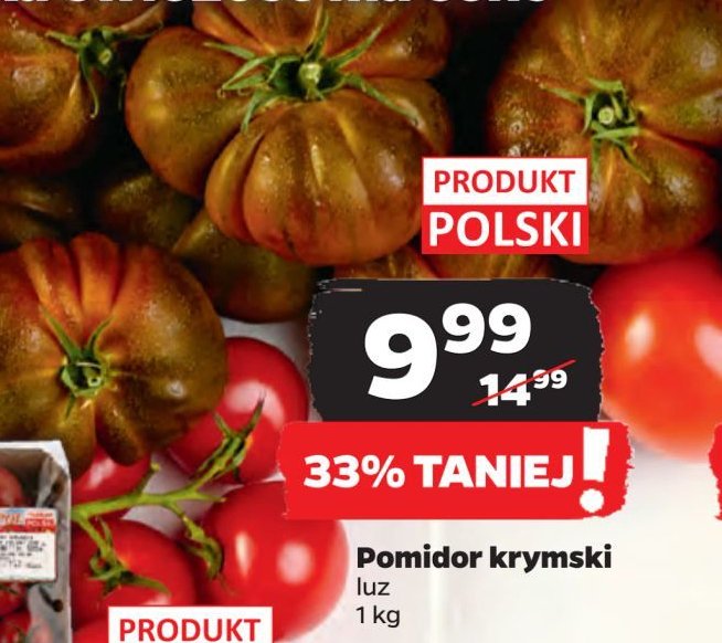 Pomidory krymskie promocja