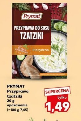 Przyprawa tzatziki Prymat promocja