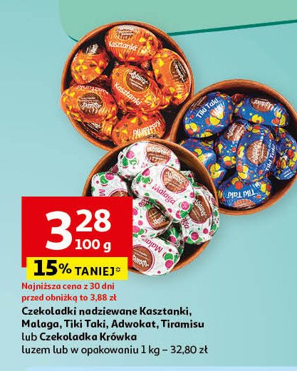 Cukierki kasztanki Wawel promocja