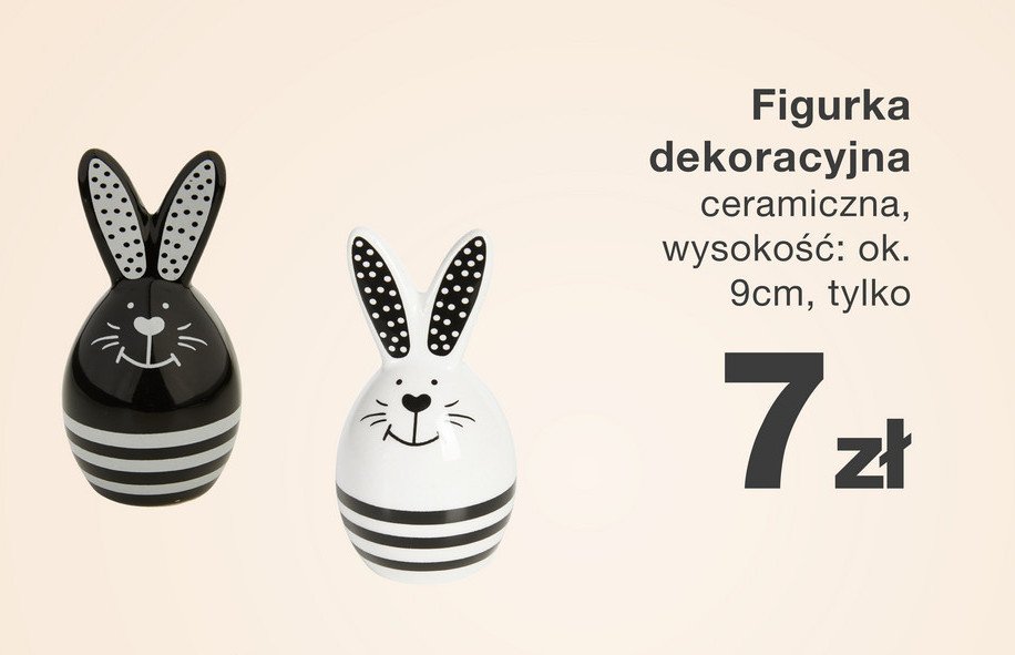 Figurka ceramiczna promocja w KiK